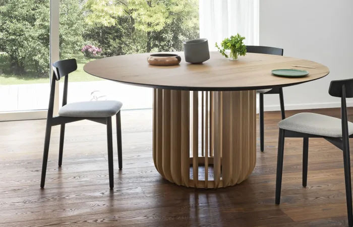Juice round dining table LS01