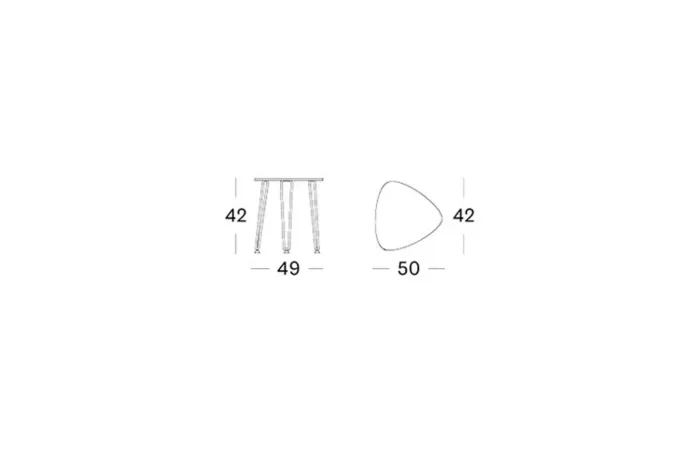 rozy side tables dimensions