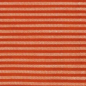 Polyester Rubelli Orange stripe