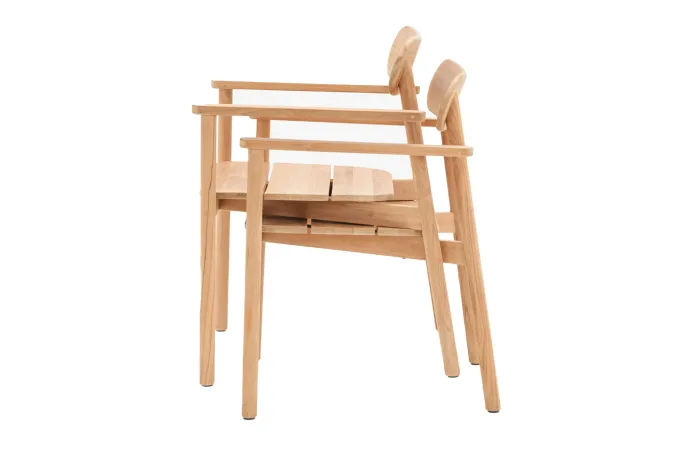 freya dining armchair stackable view 1