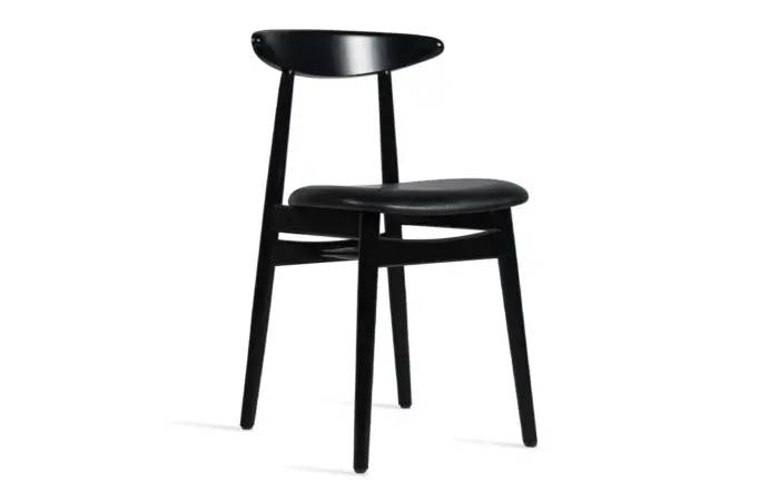 teo dining chair upholstered side
