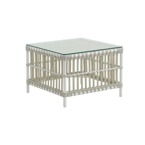 Caroline Exterior Side Table Dove White