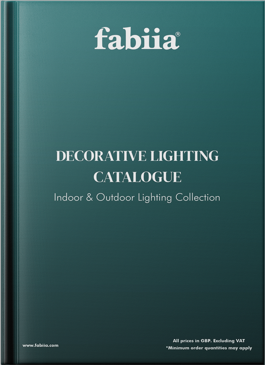 Decorative Lighting Catalogue Banner