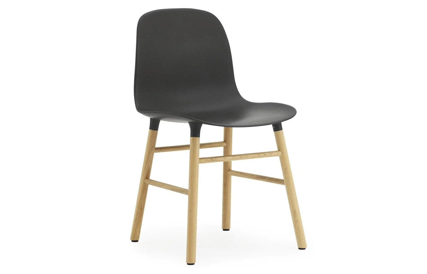Form chair oak black