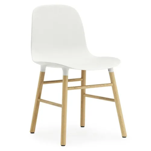 Form chair oak white