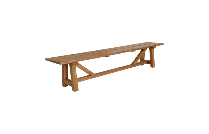 George teak bench