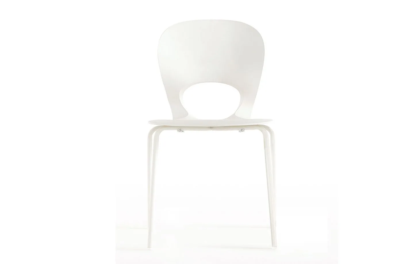 Pikaia Four Legs chair White by Kristalia
