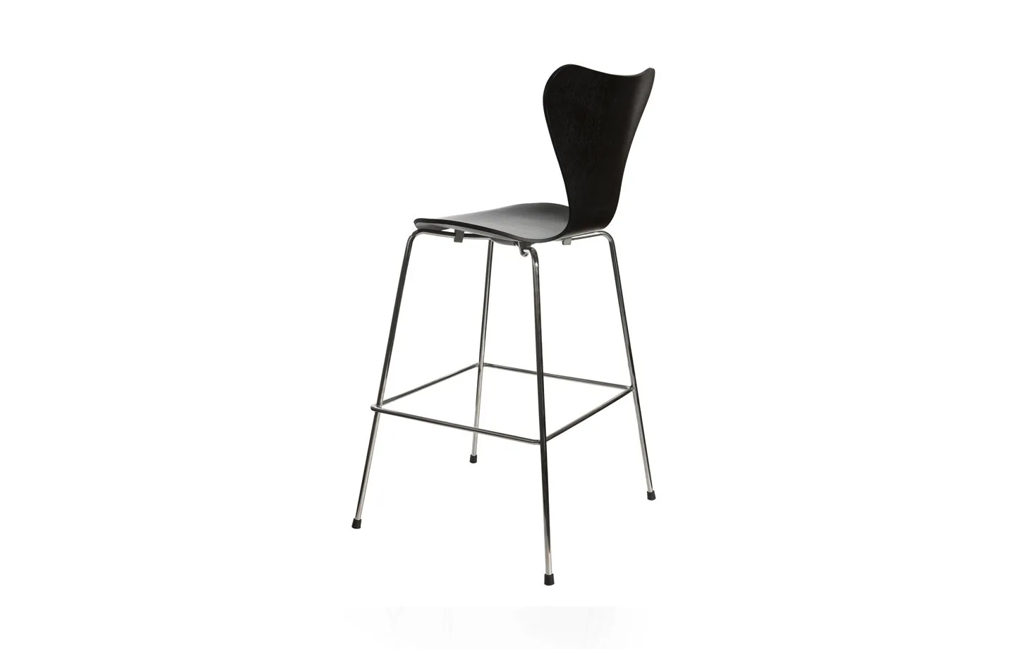 Series 7 bar stool black back