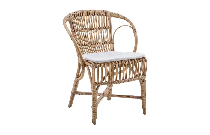 Wengler dining chair nat cushion
