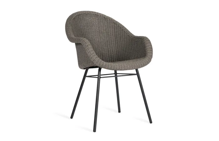 remi dining chair steel base 1