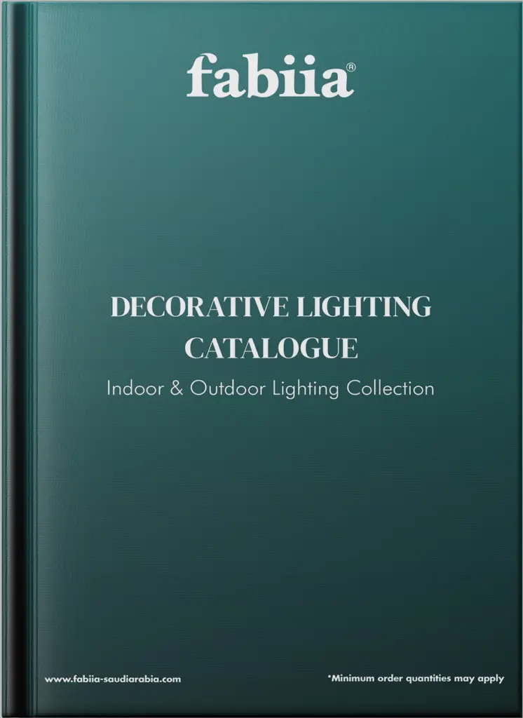 decorative lighting catalogue book effects 2023 new saudi